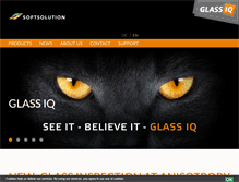 Tablet Screenshot of glass-iq.com